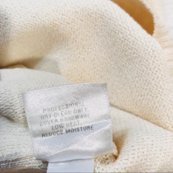 St. John Sleevless Knit Pearl Sweater Dress Sz P - Picture 12 of 12